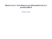 Tablet Screenshot of bs-d.unife.it