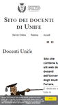 Mobile Screenshot of docente.unife.it